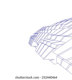 modern architecture building background