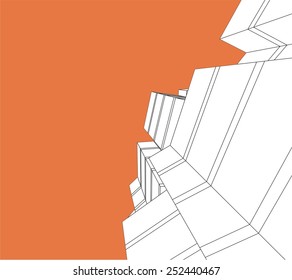 modern architecture building background