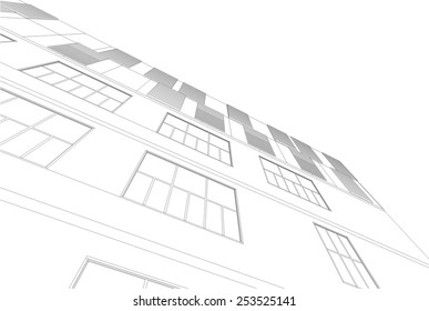modern architecture building background