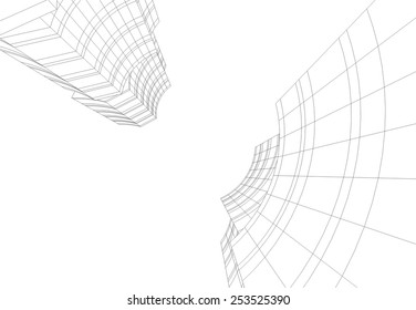 modern architecture building background