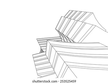 modern architecture building background