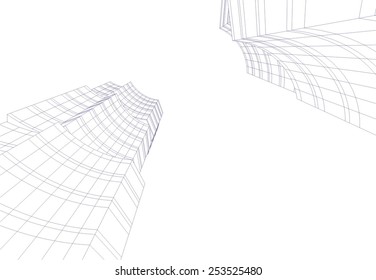 modern architecture building background