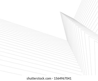 modern architecture buildings abstract 3d 