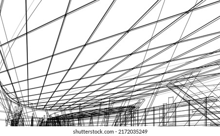 Modern architecture design vector illustration