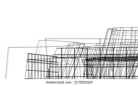 Modern architecture design vector illustration
