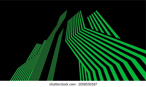 diseño digital 3d de arquitectura moderna