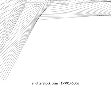 digitale moderne Architektur, 3er Hintergrund, Vektorgrafik