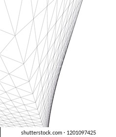 Modern architecture. Geometric background