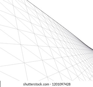 Modern architecture. Geometric background