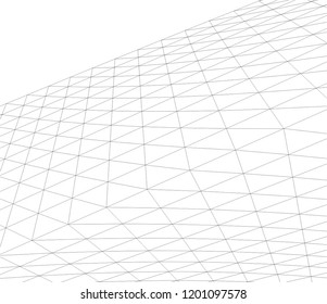 Modern architecture. Geometric background