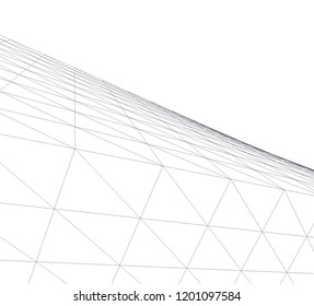 Modern architecture. Geometric background
