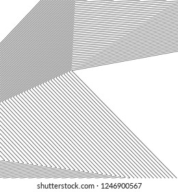 Modern architecture, geometric background