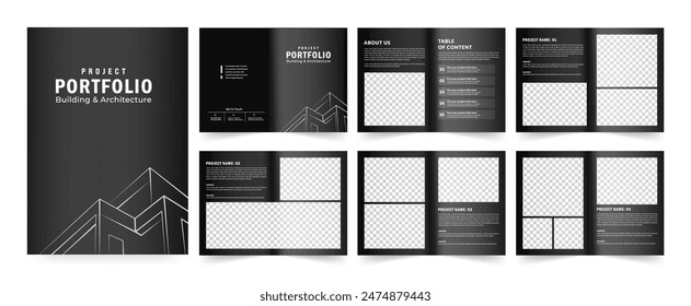 Modern Architecture Portfolio Brochure Template