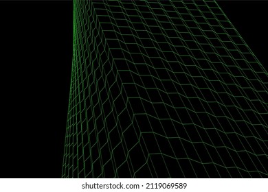 Ilustración vectorial 3d de arquitectura moderna
