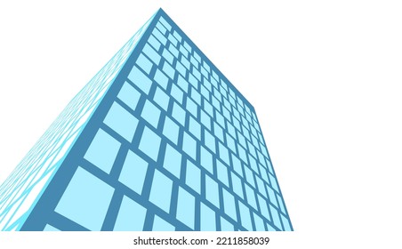 Moderne Architektur, Vektorgrafik 3D