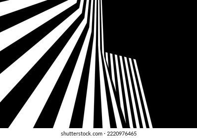 Modern architecture vector 3d illustration