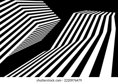 Modern architecture vector 3d illustration