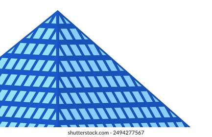 Modern architecture vector 3d illustration  
