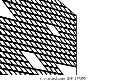 Modern architecture vector 3d illustration  