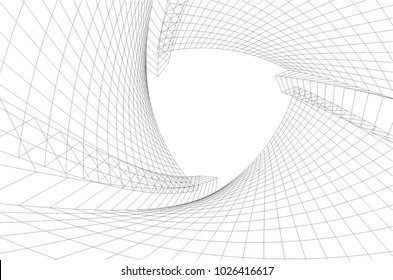 modern architecture vector illustration