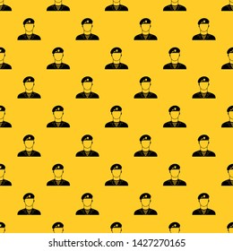 Modern army soldier pattern seamless vector repeat geometric yellow for any design