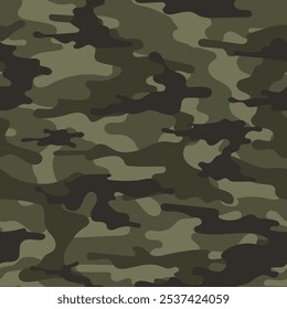 modern army vector camouflage print, seamless pattern for clothing headband or print.	