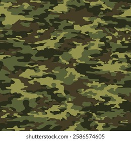 modern army vector camouflage print, seamless pattern for clothing headband or print.