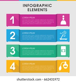 Modern aroma infographic template. infographic design with aroma icons includes vending machine, perfume. can be used for presentation, diagram, annual report, web design.