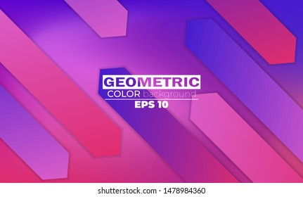 modern arrow background colorfull  vector. Dynamic shapes composition, Applicable for gift card, cover poster, on wall template,  landing page, ui, ux ,coverbook,  baner, social media posted