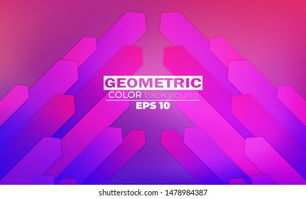 modern arrow background colorfull  vector. Dynamic shapes composition, Applicable for gift card, cover poster, on wall template,  landing page, ui, ux ,coverbook,  baner, social media posted