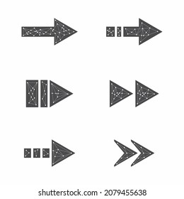 Modern Arrow Collection With Six Designs