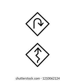 Modern arrow icon