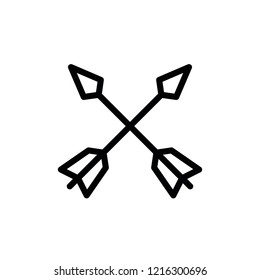 Modern arrow icon
