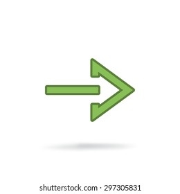 modern arrow icon