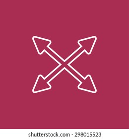 modern arrow icon