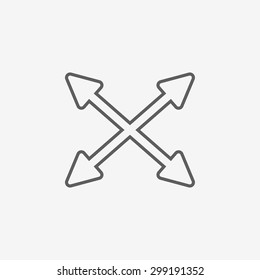 modern arrow icon