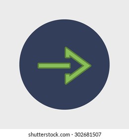 modern arrow icon