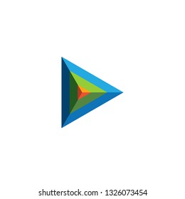 Modern Arrow Icon Logo Template