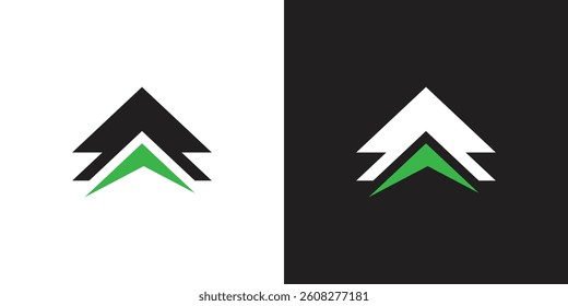 modern arrow logo icon  vector design template  concept