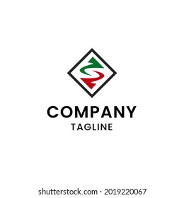 Modern Arrow Logo Template Editable