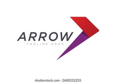 Modern Arrow Vector Logo concept, Simple Arrow logo designs concept. 