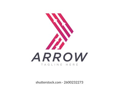 Modern Arrow Vector Logo concept, Simple Arrow logo designs concept. 