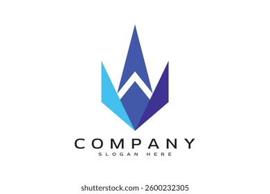 Modern Arrow Vector Logo concept, Simple Arrow logo designs concept. 