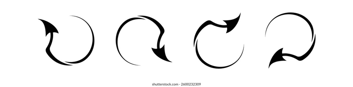 Modern Arrow Vector Logo concept, Simple Arrow logo designs concept. 