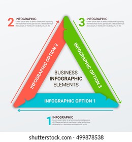 Modern arrow work time management planning infographics template. Vector illustration. can be used for workflow layout, diagram, number options, step up options, banner, web design