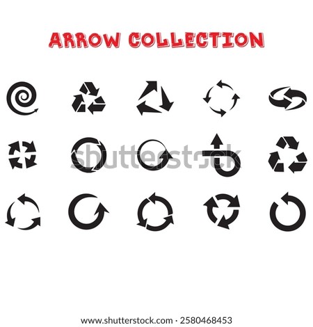 Modern arrows icon pack. perfect for linear UI designs featuring vector rotate right, up right arrow, angle double left, angle right, arrow arrows, angle double small left and more icons for mobile. 