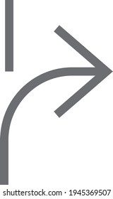 flechas modernas Icono de la línea del vector. Flecha diferentes formas en un estilo plano simple moderno para el diseño web.