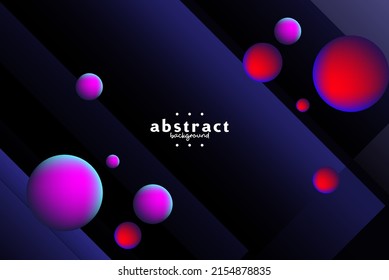 modern art background square violet with floating sphere in violet blue and violet red can be use for website template notebook cover advertisement banner product packaging design
