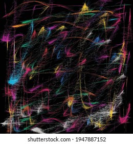 Modern art. Bright abstract background painted with paints Template Vector illustration.