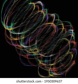 Moderne Kunst. Heller abstrakter Hintergrund gemalt mit Farben Vorlage Vektorgrafik.
